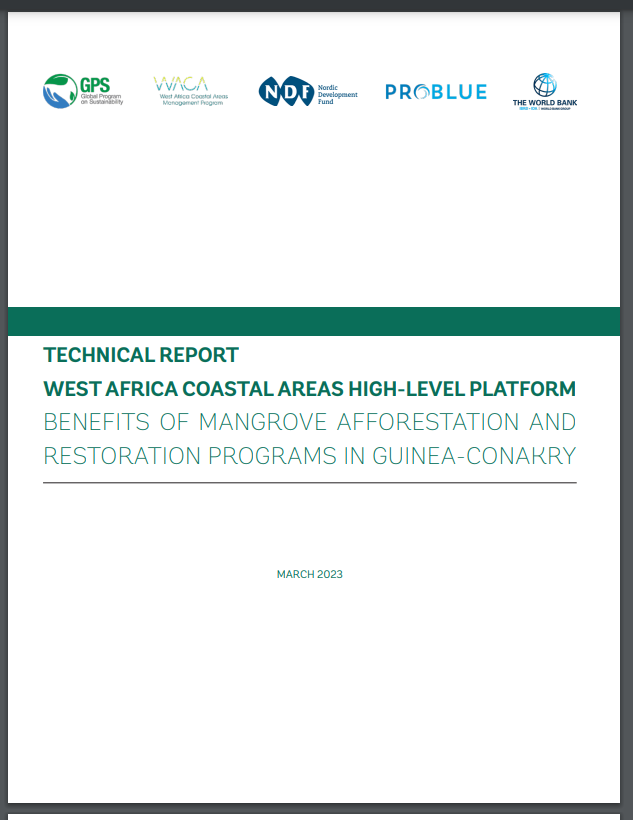 WACA, World Bank, NDF, PROBLUE, GPS